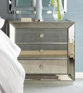 Phong cách Retro Châu Âu cổ điển phong cách cung điện cổ xưa gương để làm bàn cạnh giường ngủ khung gỗ cũ - Product Image 6