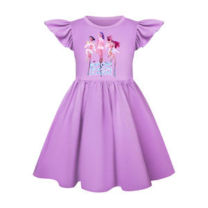 Nuevo Vestido de Moda con Estampado de Anime K-Pop Huntrix, Vestido Bonito y Moderno para Chicas - Product Image 5
