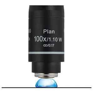 Bestscope lente objetiva para microscópio olímpo, NIS60-Plan100X