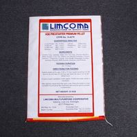 Sac d'emballage biodégradable thermoscellé 1 kg 2 kg 5 kg 10 kg 20 kg 50 kg poulet Pigeon perroquet cochon alimentation animale