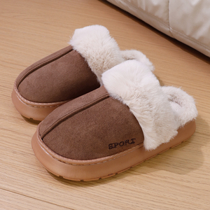 Nuovo prodotto EVA Sole <span class=keywords><strong>pelose</strong></span> pantofole da donna in finta pelle scamosciata superiore da donna pantofole di pelliccia con prezzo favorevole - Product Image 4