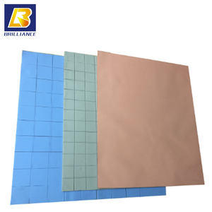 Miếng dẫn nhiệt cho Chipset điện tử CPU, phụ khoảng cách nhỏ trong sản phẩm ứng dụng điện tử, <span class=keywords><strong>pad</strong></span> Silicone làm mát - Product Image 6