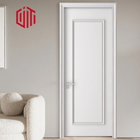 Durable Résistant À L'humidité Ignifuge Prix D'usine En Gros Étanche WPC Cadres WPC Portes Squelette En Bois Massif Avec Remplissage