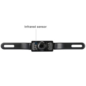 Monitor de marcha atrás de coche IPoster de 7 "con línea de guía + 7 LED infrarrojos cámara de respaldo de matrícula de coche con encendedor de cigarrillos - Product Image 5