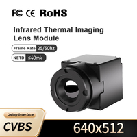 AC Series 384/640 Caméra FPV à imagerie thermique 9MM à rayonnement thermique infrarouge avec élément de capteur CMOS