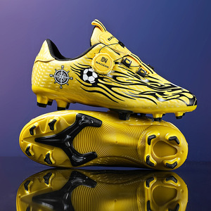 <span class=keywords><strong>Scarpe</strong></span> <span class=keywords><strong>da</strong></span> <span class=keywords><strong>Calcio</strong></span> per Bambini con Tacchetti Lunghi, Resistenti, con Fodera in Rete, Suola Intermedia in Gomma, Tomaia in PU, Unisex, per Primavera, Autunno, Inverno, Estate, per Campi Artificiali - Product Image 1