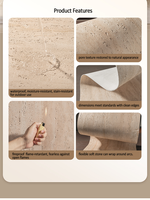 Revêtements muraux en pierre souple - Écologiques, imperméables, légers, durables, design moderne pour les tables d'hôtel, les murs intérieurs/extérieurs