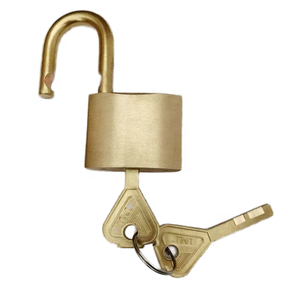 Marine Brass Key Brass Ổ khóa an toàn ổ khóa ngoài trời khóa không thấm nước rỉ sét bằng chứng kho chống Pry khóa cửa 35 mét thuyền phần cứng - Product Image 1