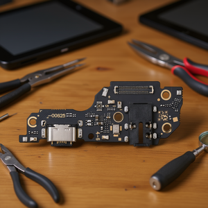 Placa de Conector de Carga USB Tipo-C para Samsung Galaxy Tab A8 10.5 (2021) X200, Pieza de Reparación Electrónica - Product Image 3