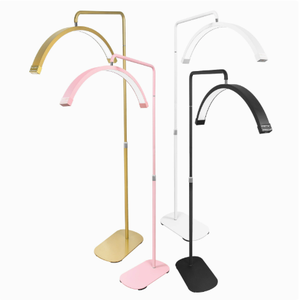 Lámpara LED de Luna Beige de Lujo SY, Iluminación Profesional para Salón de Belleza, Lámpara de Maquillaje con Soporte para Teléfono, Equipo para Salón de Belleza - Product Image 2