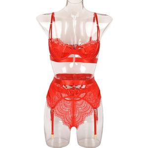 ZZYUP 6607MU, recién llegados, conjunto de lencería sexy con perspectiva de encaje, conjunto de liguero de sujetador fino, <span class=keywords><strong>ropa</strong></span> <span class=keywords><strong>interior</strong></span> de encaje para chicas sexy calientes con bragas - Product Image 5