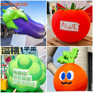Fruta Inflable para <span class=keywords><strong>Publicidad</strong></span> Exterior, Dibujo Animado para Decoración de Eventos, Globo Gigante Inflable de Bok Choy - Product Image 4