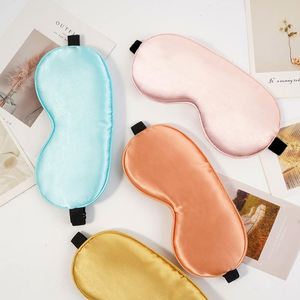 Custom Logo Breathable Soft Sleeping <b>Eye</b> <b>Mask</b> Light-proof and Non-pressing Adjustable Sleep <b>Mask</b> for Travel and Daily Life - Product Image 3