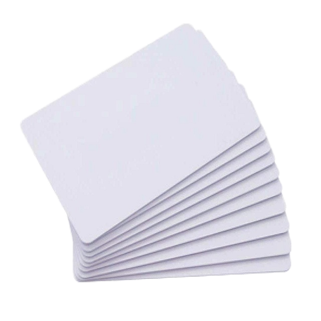 GLOBAL HEROES High Quality CR80 Standard Card White Customized PVC Box Glossy Finish Film Lamination Digital/UV Printing