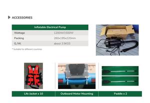 Flotador Inflable <span class=keywords><strong>de</strong></span> Lujo para Yate, Bote, Lago, Casa Inflable para Eventos Familiares, Flotadores Inflables para Yate Sin Motor - Product Image 6