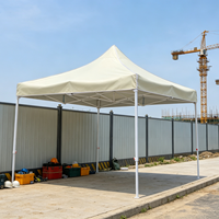 Abri instantané 3x3m pour protection solaire et pluie en extérieur, tente imperméable pour marathon, événement sportif, point d'arrêt temporaire