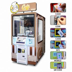 Máquina Expendedora de Café Comercial, Dispensador Automático de Bebidas Espresso, Máquina de Bebidas Calientes/Frías de Autoservicio - Product Image 5