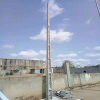 El tamaño se puede personalizar Telecom Square Concrete Pole Mold Making Machine Production Line