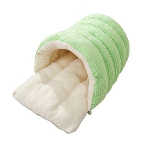 Pet Bed Oval Shape Warm <b>Cat</b> Dog Bed Washable Polyester Fiber Fill All Season Use - Product Image 4