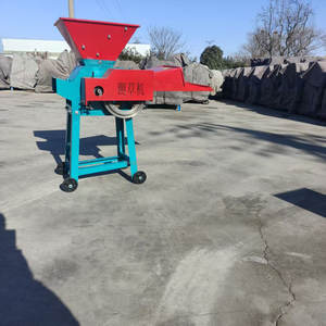 Broyeur de paille pour l'alimentation animale, pour l'agriculture, 220V/380V, acier au carbone, capacité de 2 tonnes/heure, particules de 4-6 mm, pour l'usine de transformation des aliments - Product Image 2