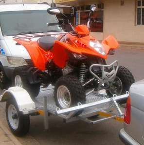 <span class=keywords><strong>Remorque</strong></span> à <span class=keywords><strong>moto</strong></span> double pliable en acier et galvanisé CT0303 - Product Image 5