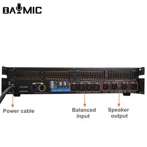 Professional 4 Channel FP10000Q 4X1350W/8 Power <strong>Amplifier</strong> <strong>10000W</strong> for Pa <strong>Subwoofer</strong> Line Array Speaker - Product Image 5