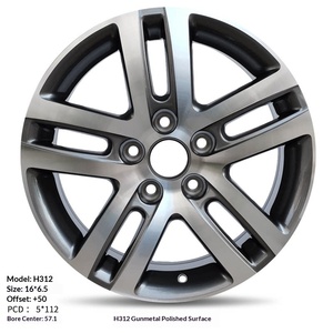 Cerchi in Lega di Alluminio per Misure da <span class=keywords><strong>14</strong></span>, 16, 17 Pollici per Polo, Sagitar, Magotan, Golf, GTI - Product Image 1