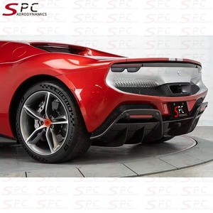 SPC 296 Aerokit en Fiber de carbone sèche pour <span class=keywords><strong>Ferrari</strong></span> 296 GTB OEM Kit de becquet de lèvre en Fiber de carbone autoclavé pour <span class=keywords><strong>Ferrari</strong></span> 296 - Product Image 5