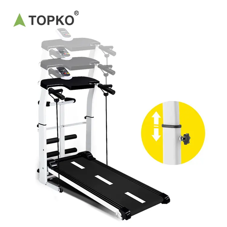 Topko Loopband Vouwen Loopband Gemotoriseerde Running Jogging Machine Eenvoudige Montage Loopbanden Voor Thuis Workout