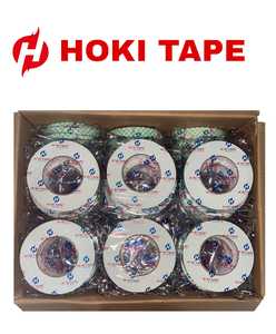 Hoki Color Batik 24mm cinta doble espuma 6 yardas 1Mic pegatina adhesiva EVA para fijación segura superficies irregulares para pintar - Product Image 4