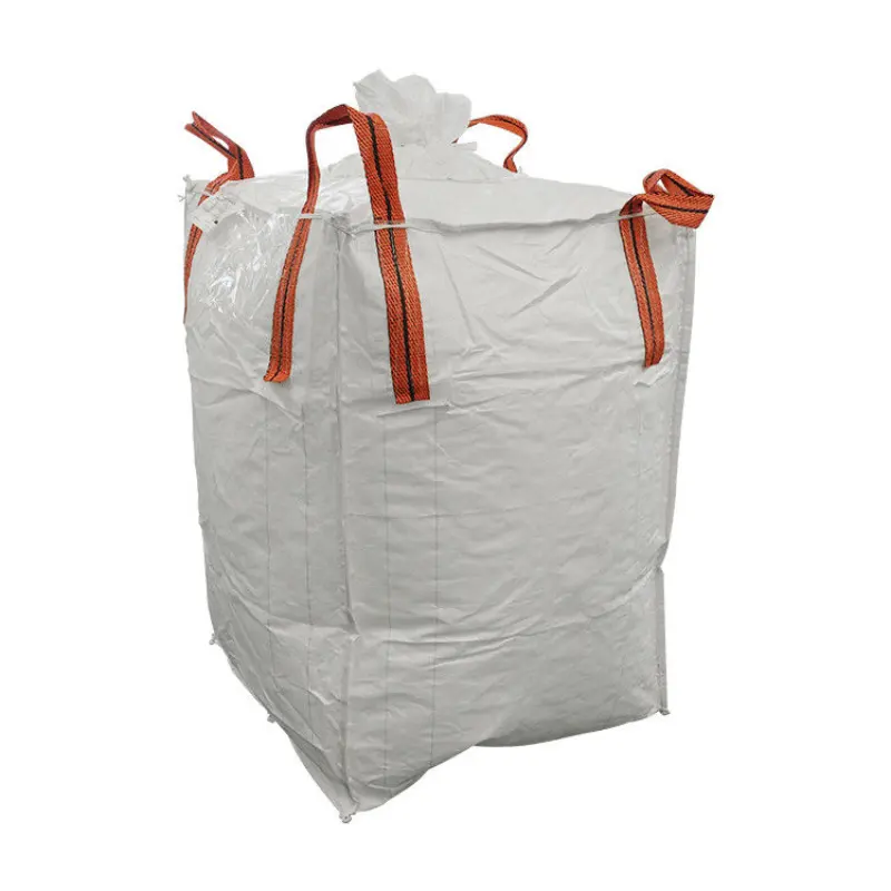 Anti-uv 100% pp Jumbo bag with top spout Jumbo bag for packing lime stone Jumbo bag customized logo and size