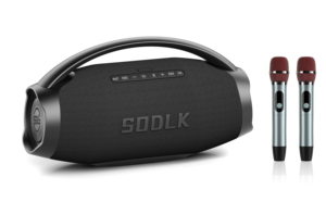 Sodlk Màu Xanh Răng Ngoài Trời 320W Rung Có Thể Sạc Lại Di Động partybox Kép Woofer Loa S1619 - Product Image 2
