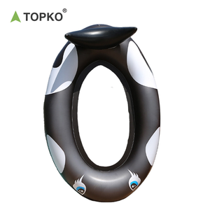 TOPKO-Cama flotante gigante en forma de grampo para adultos, juguetes flotantes para ejercicio de agua al aire libre, piscina, fiesta de verano - Product Image 4
