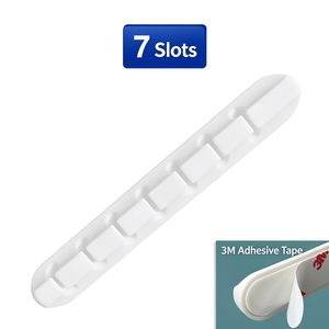 Organizzatore per Cavi in Silicone / Fascette per Cavi / Legacci per Cavi Bianchi 300 X 3.6 / <span class=keywords><strong>Scatola</strong></span> Organizzatrice in Nylon Bianco - Product Image 3