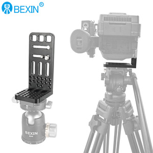 Bexin L130A Aluminum Alloy L-Shape Quick Release Plate For Camera <b>Tripod</b> Universal Mounting 60x140mm Photography Accessory - Product Image 2