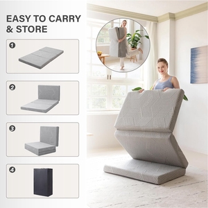 Tùy Chỉnh Bộ Nhớ Bọt Gấp Nệm Cũng Làm Máy Mật Độ Cao Hypo-Gây Dị Ứng Bộ Nhớ Bọt Có Thể Gập Lại Nệm - Product Image 3