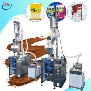 Máquina Envasadora Vertical Automática de <span class=keywords><strong>Polvo</strong></span> para Bolsas de 100g, 200g, 500g y 1kg, Máquina Envasadora de <span class=keywords><strong>Polvo</strong></span> de <span class=keywords><strong>Cacao</strong></span> - Product Image 1