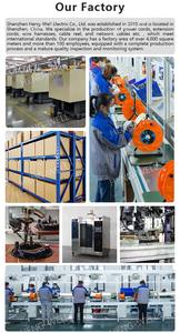 Enrouleur de câble en caoutchouc rétractable automatique de 20 m pour garage, atelier, montage au plafond, extension - Product Image 4