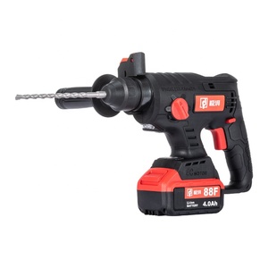 21v Brushless <span class=keywords><strong>Batteria</strong></span> Al Litio Ricaricabile Trapani Utensili Elettrici Impatto Cordless Trapano elettrico Martello - Product Image 2