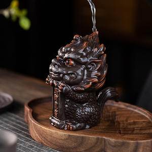 ของตกแต่งโต๊ะน้ำชาทำจากดินเหนียวสีม่วงใช้สำหรับเลี้ยงชา - Product Image 3