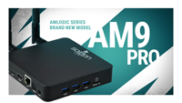 Ugoos AM9 Pro 4G LPDDR5 64GB ROM Amlogic 1000M 8K Smart OTT Set-top Box Quad Core STB 5G WiFi AI Android 14 Tv Box