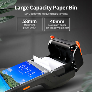 Imprimante thermique portable polyvalente JINGXIN, <span class=keywords><strong>terminal</strong></span> de point de vente, WiFi, Bluetooth 5.0, USB, <span class=keywords><strong>terminal</strong></span> de point de vente <span class=keywords><strong>mobile</strong></span> pour supermarché - Product Image 2
