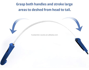 <span class=keywords><strong>Curry</strong></span> Kam Zweet Schraper-De Vergieten Tool Van Roestvrijstalen Mes Voor Hond Jas Huisdier - Product Image 4