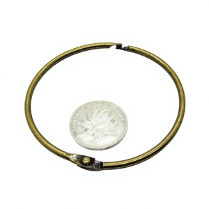 YIWANG 2,5 pulgadas bronce Metal libro encuadernación anillos Oficina hojas sueltas carpeta anillo Clips - Product Image 1