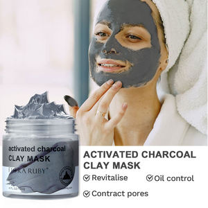 Nouveauté OEM ODM Masque facial en argile naturelle 100% biologique, masque facial au charbon actif - Product Image 2