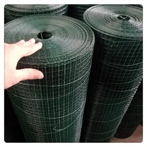 Zoeken Zhenyu Groene Kleur Pvc Gecoat Elektrische Gegalvaniseerd 1/2 ''3/4'' Gelast Dier Vogel Volière Kooi Draad Mesh Rolls groothandelaar