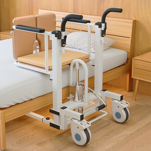 Transfert d'équipement médical Siège de transport de patients Siège d'aisance Fauteuil roulant Chaise pour handicapés Autre mobilier d'hôpital - Product Image 3
