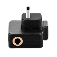 CYNOVA OSMO Action Adaptor Mikrofon USB-C Ganda Asli ke 3.5mm Kompatibel dengan Aksesori DJI OSMO Action