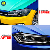 Lampu Depan LED YU GUANG untuk Volkswagen POLO MK6 2019 2020 2021, Upgrade Lampu Depan Versi TSI GTI MK6, Lampu Depan Mobil