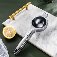 Keuken Gadgets RVS Handmatige Citroenpers Metalen Zinklegering Constructie Grote Maat Dikke Handpers Ontwerp
